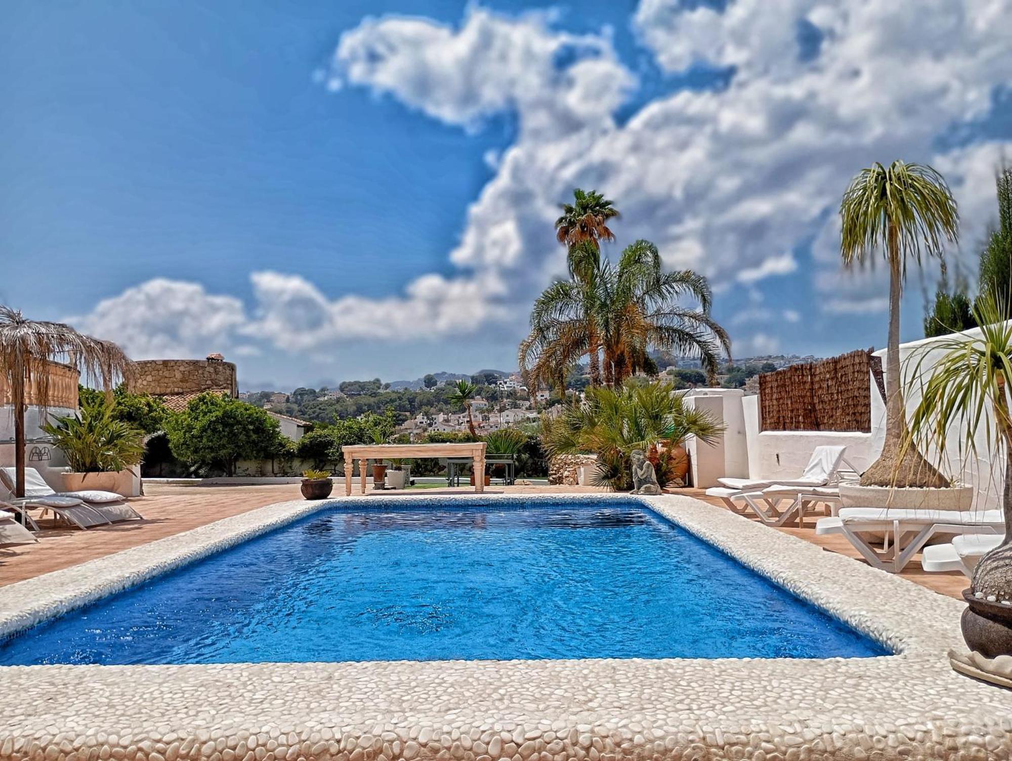 Villa Caseta Blanca De Moraira Exterior photo